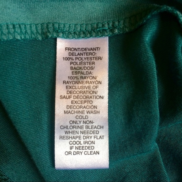 LOFT Green Silky Tank Top Petite M - Picture 5 of 8